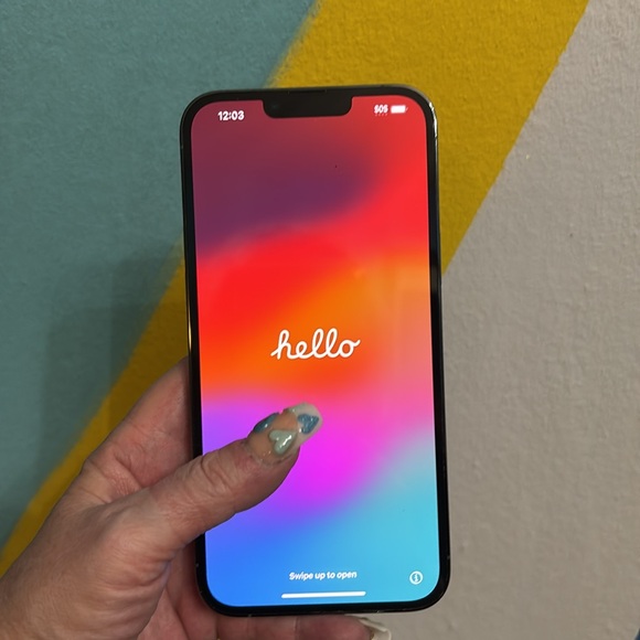🎁Apple iPhone 13-pro max 128 steal blue - Picture 3 of 16